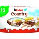 KINDER COUNTRY PCK 15PCS 352g