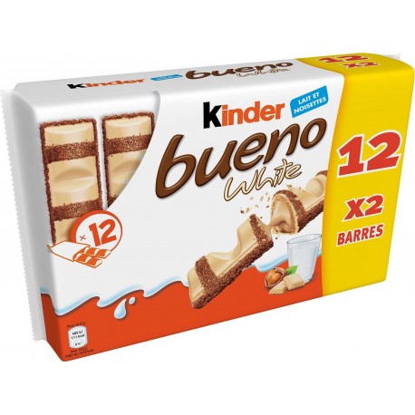 KINDER BUENO WHITE T12 468g