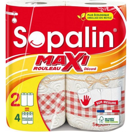 Sopalin Essuie-Tout Sur mesure x2 MAXI