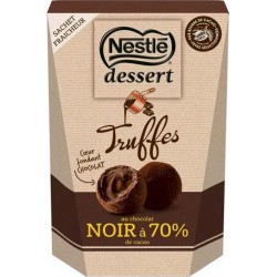 Nestlé Dessert Truffes Chocolat noir 70% 250g