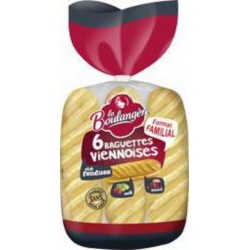 Baguette La Boulangère Viennoise x6 510g