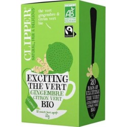 Clipper Thé vert Gingembre Citron Vert Bio 35g
