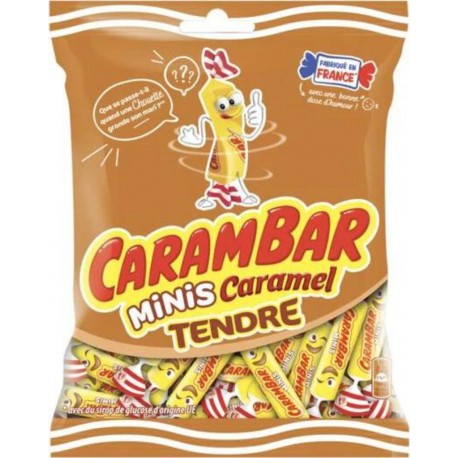 CARAMBAR Bonbon mini caramel tendre 200g