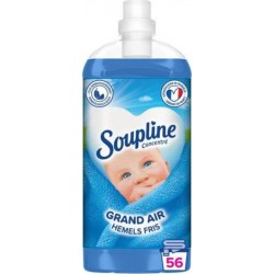 SOUPLINE Adoucissant Concentré Grand Air x56 1,3L (lot de 2)