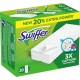 Swiffer Lingettes Sèches pour le Balai Sweeper x20 (lot de 2)