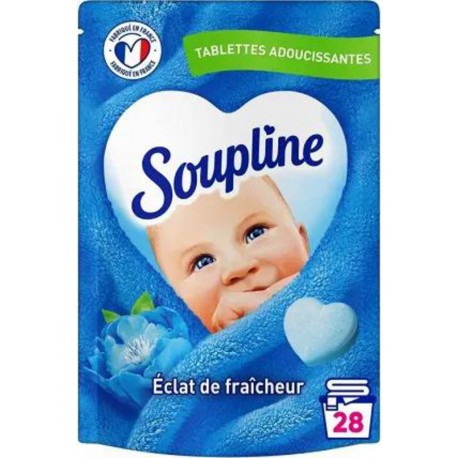 SOUPLINE COEUR ADOUCISSANT ECLAT DE FRAICHEUR x28 350ml