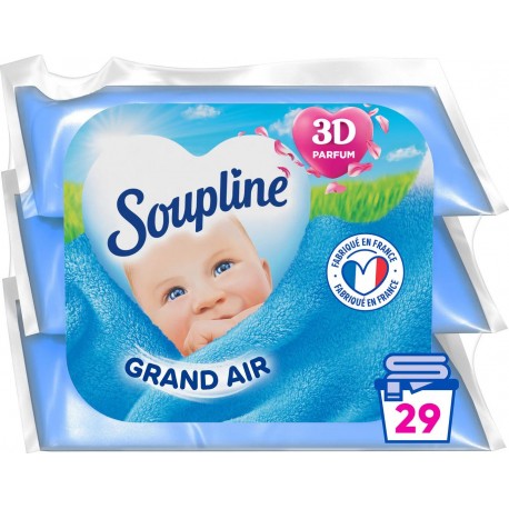 SOUPLINE 3D GRAND AIR ADOUCISSANT TEXTILE à diluer x29 600ml