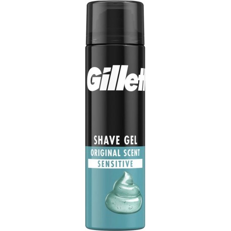 GILLETTE Gel à réser Series Hydratant Sensitive 200ml (lot de 2)