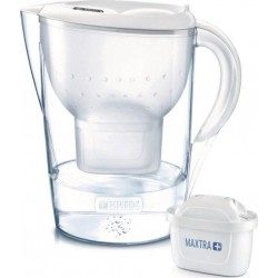 Brita Carafe filtrante MARELLA Blanc 2,4L + 1 cartouche MAXTRA+