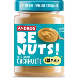 ANDROS BE NUTS Pâte à tartiner Cacahuète Crémeux 325g