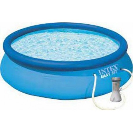 INTEX Piscine autoportante Easy Set 2,44m x 0,61m avec système de filtration 28108NP
