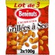 Benenuts Cacahuètes Grillées à sec 3x100g 300g