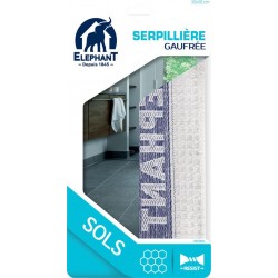 ELEPHANT serpillière gaufrée SOLS serpillière