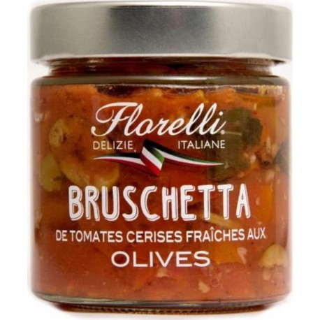 FLORELLI OLIVE & TOMATE CERISE 190G