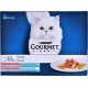 Purina Aliments Pour Chat Gourmet Saumon Thon Poisson 12x85g 1.02Kg
