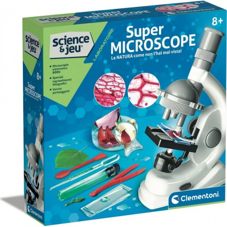 CLEMENTONI Coffret Microscope & expériences le coffret
