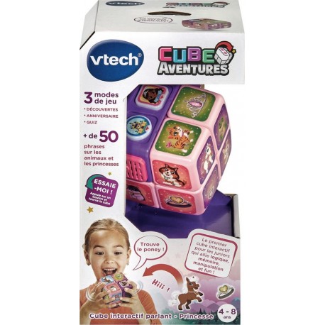 VTECH Jouet Cube Aventures Princesses