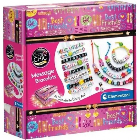 Clementoni Bracelets Message Crazy Chic
