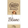 Nestlé DESSERT Tablette de chocolat blanc 170g