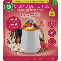 Air Wick AIRWICK Diffuseur désodorisant Huiles Essentielles Brume Parfumée Vanille le diffuseur et la recharge