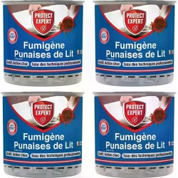 Protect Expert Fumigène Anti-punaises x4 10g