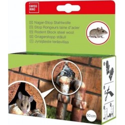 SWISSINNO Stop Rongeurs Laine D'acier