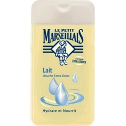 Le Petit Marseillais Douche Lait 250ml (lot de 4)