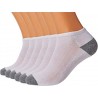 Dim EcoDim Chaussettes Sport Gris Blanc Taille 40 à 45 (lot de 6 paires)