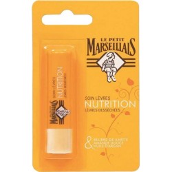 Le Petit Marseillais Soin Lèvres Nutrition Beurre De Karité Amande Douce Huile d’Argan (lot de 6)