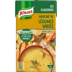 Knorr Les Classiques Mouliné de Légumes Variés 1L (lot de 4)