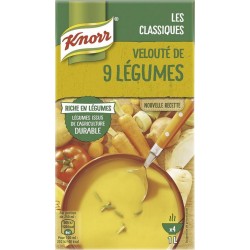 Knorr Les Classiques Velouté de 9 Légumes 1L (lot de 4)