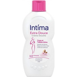 Intima Crème Douche Extra Douce Corps et Toilette Intime 500ml