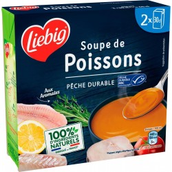 Liebig Soupe de poissons 2x30cl 60cl