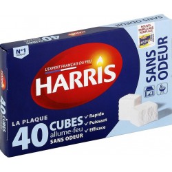 HARRIS CUBES SANS ODEUR X40