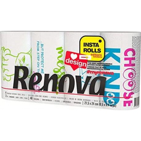 Renova Essuie-tout Design x4