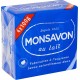 MONSAVON Savon au Lait 4x100g 400g