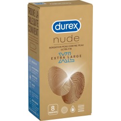 Durex Préservatif nude extra large x8