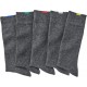 Dim EcoDim Mi Chaussettes Gris Taille 43 à 46 (lot de 5 paires)