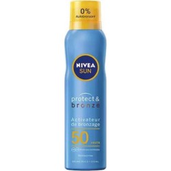 Nivea Sun Spray Protect Et Bronze Activateur de Bronzage FPS50 200ml (lot de 2)