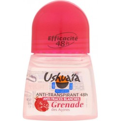 Ushuaïa Anti-Transpirant 48h Grenade des Açores Roll-on 50ml (lot de 4)