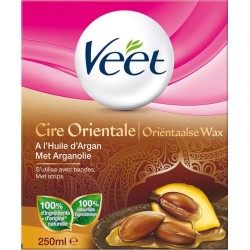 Veet Cire Orientale à l’Huile d’Argan 250ml (lot de 2)