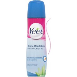 Veet Brume Dépilatoire Peaux Sensibles 150ml (lot de 2)
