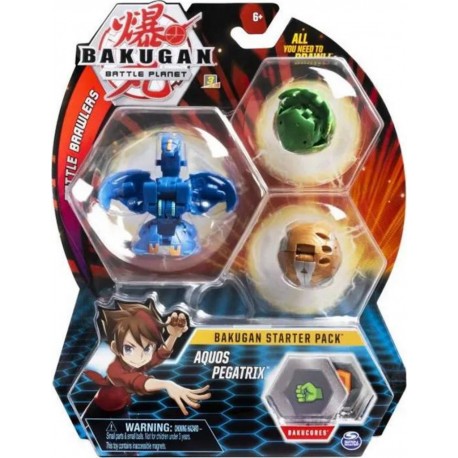 BAKUGAN STARTER PACK - Créatures transformables à collectionner