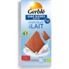 Gerblé Chocolat au Lait Sans Sucres Ajoutés 80g (lot de 12)