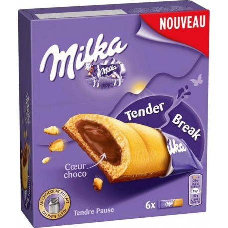 Milka Tender Break 156g (lot de 3)