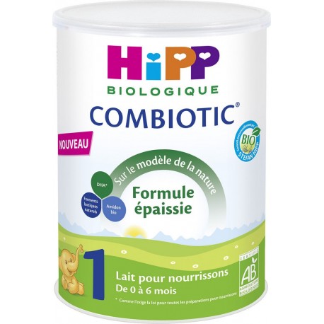 Hipp Biologique Lait bébé 1 âge en poudre formule épaisse Bio