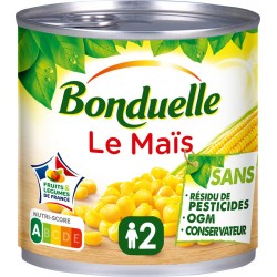 Bonduelle Maïs sans pesticides sans OGM sans conservateur 285g