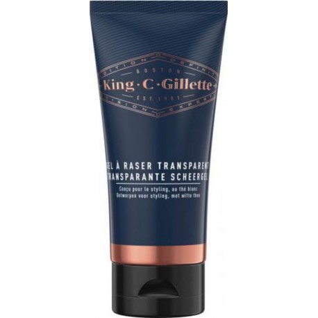 Gillette Gel à raser king