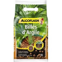 Algoflash Terreau Billes d’Argile Drainage et Aération 6L