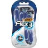 Bic Flex 3 par 4 Rasoirs Jetables pour Homme Rasage Extra Doux